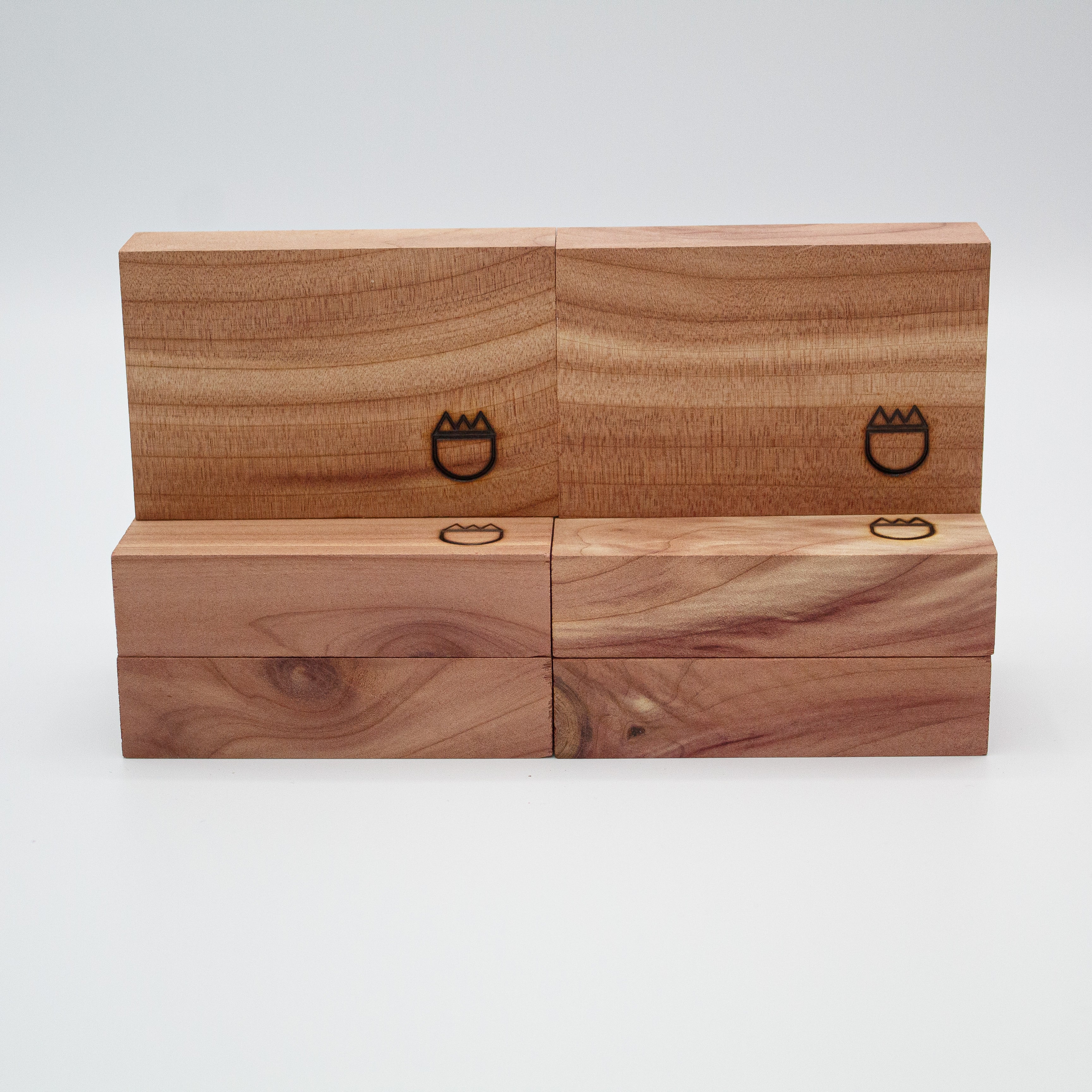 Homode Aromatic Red Cedar Blocks for Clothes and Shoes Storage