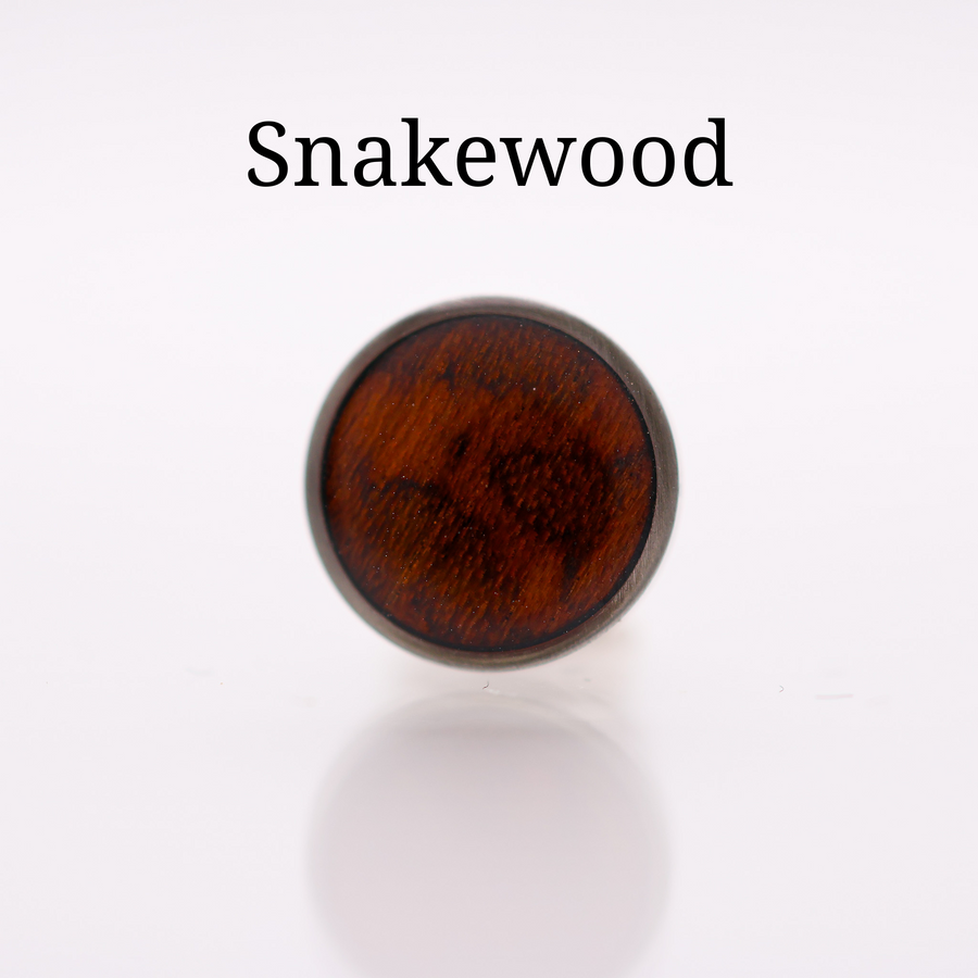 Custom Wood Lapel Pins and Cufflinks