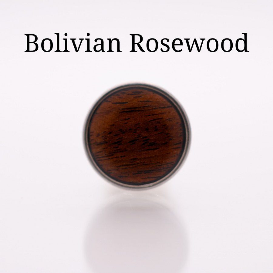 Custom Wood Lapel Pins and Cufflinks