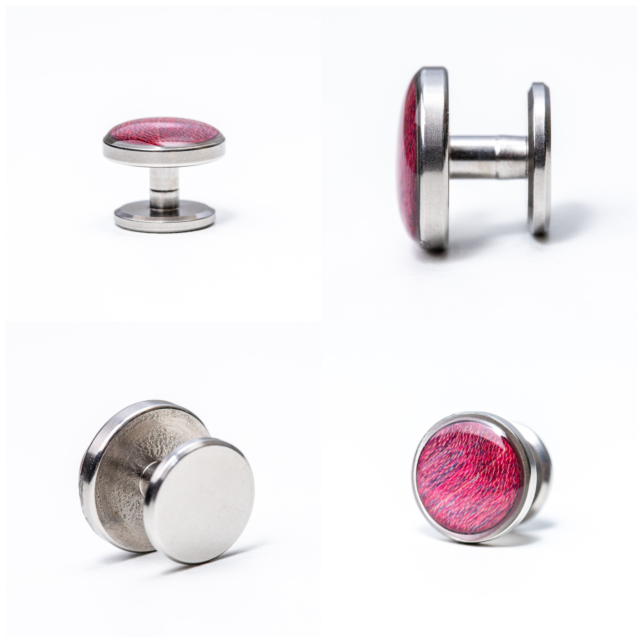 Custom Wood Lapel Pins and Cufflinks Dapper Woodworks