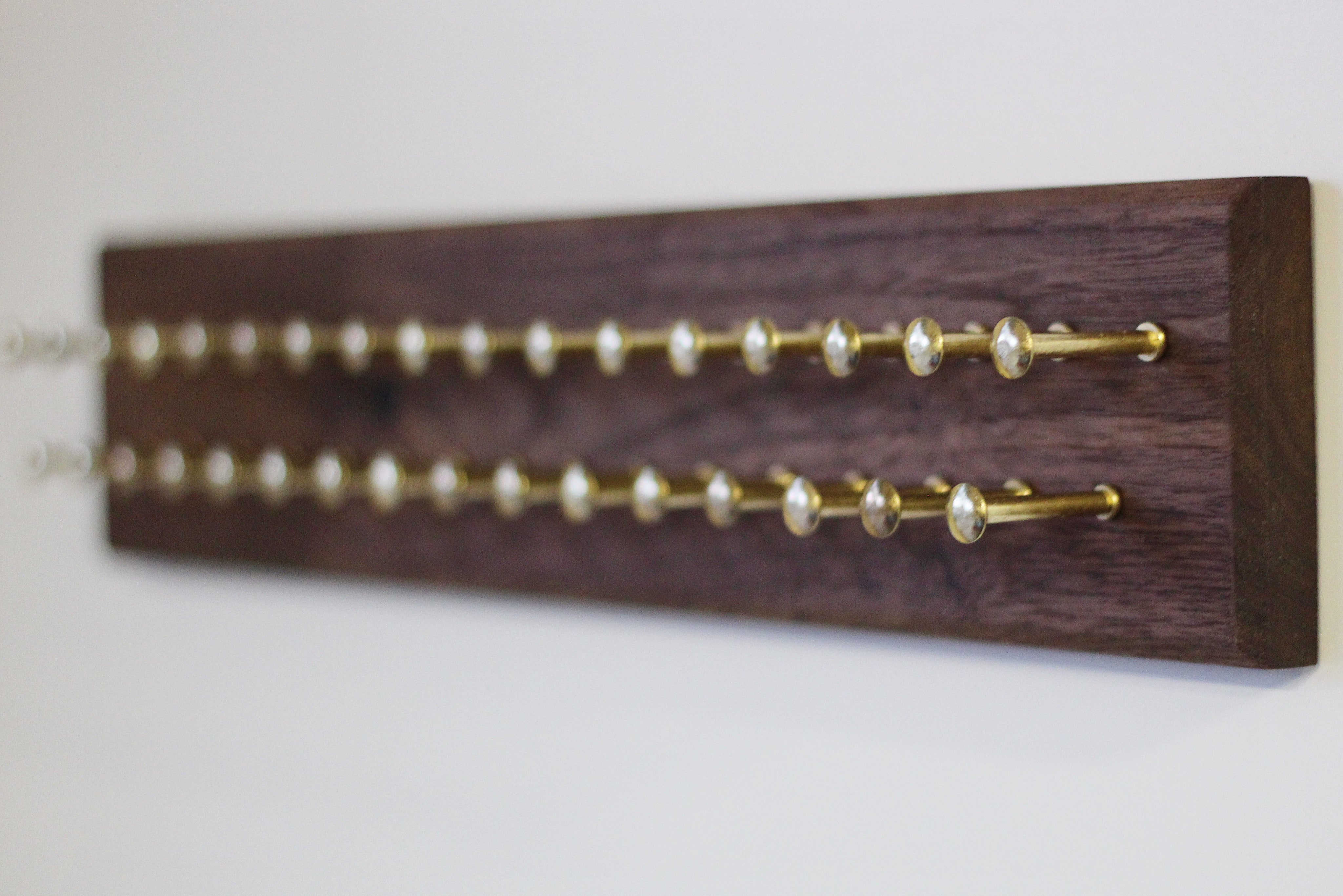 Custom Tie Rack - Choose your size, wood, and hardware finish – Dapper ...