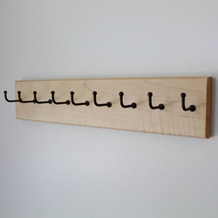 Belt Peg Rack Custom Belt Rack - Choose your size, wood, and hardware finish – Dapper ...