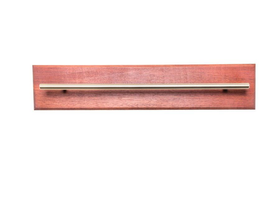 Bubinga Pocket Square and Tie Organizer - Dapper Woodworks