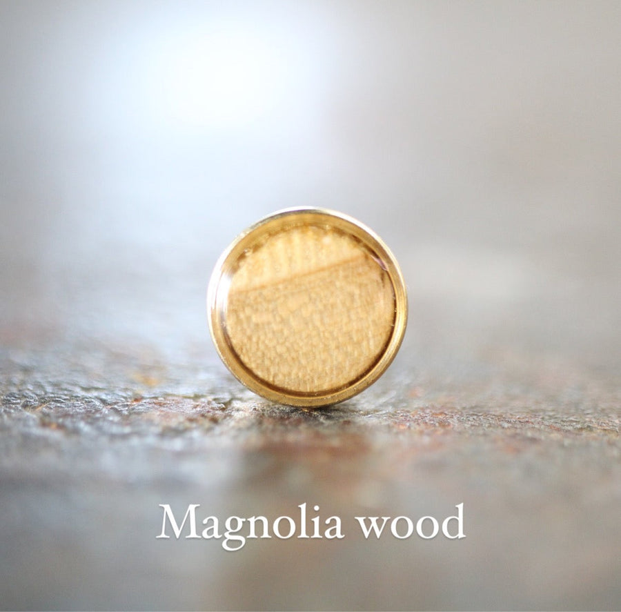 Augusta National Wood Lapel Pins and Cufflinks