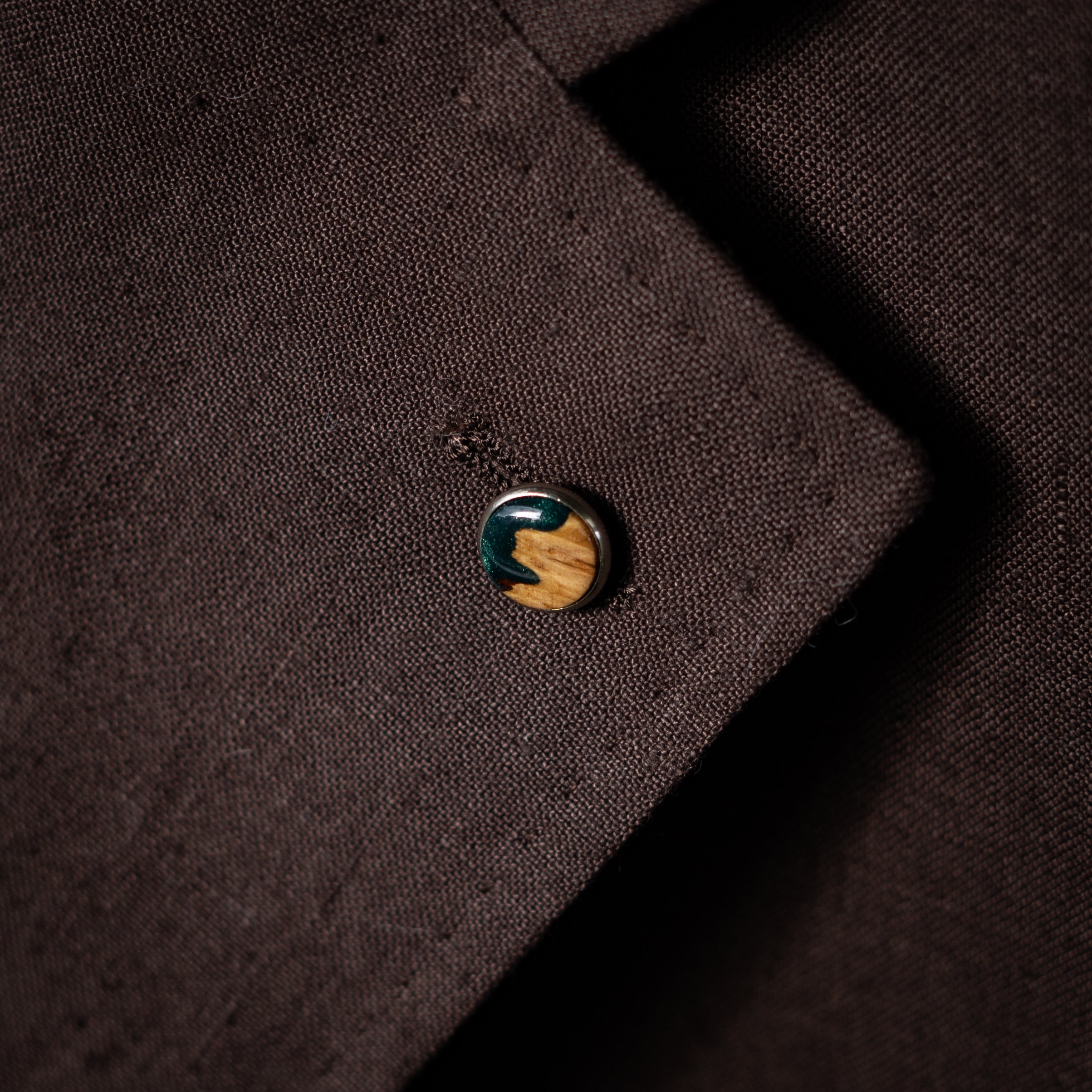 Custom Wood Lapel Pins and Cufflinks Dapper Woodworks