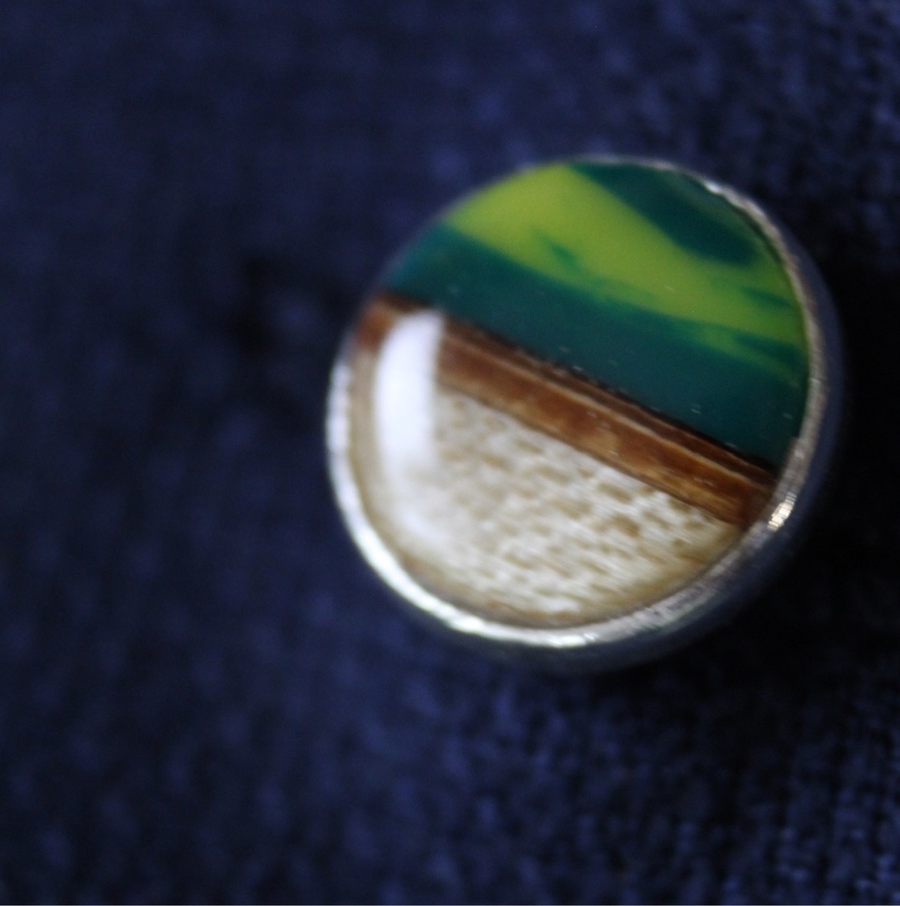 Augusta National Wood Lapel Pins and Cufflinks