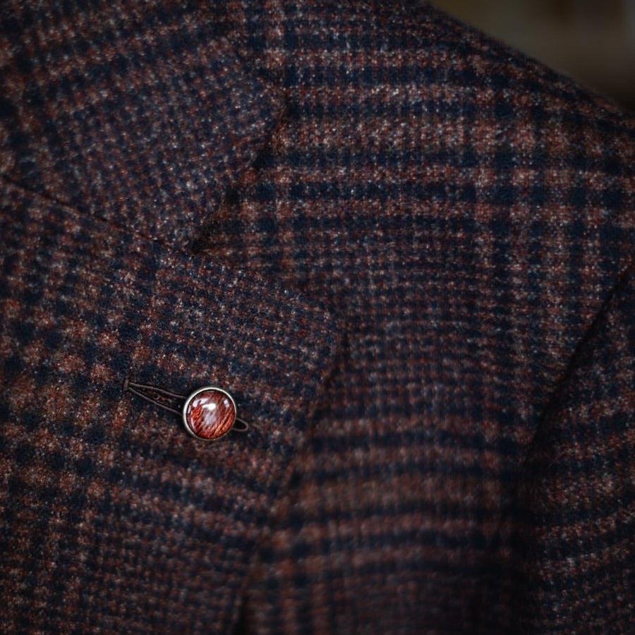 Custom Lapel Pin - Dapper Woodworks