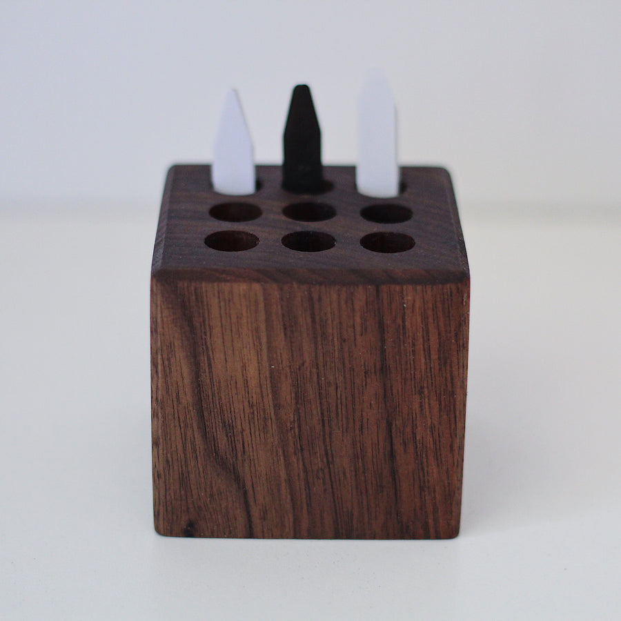 Large Collar Stay Organizer - Dapper Woodworks