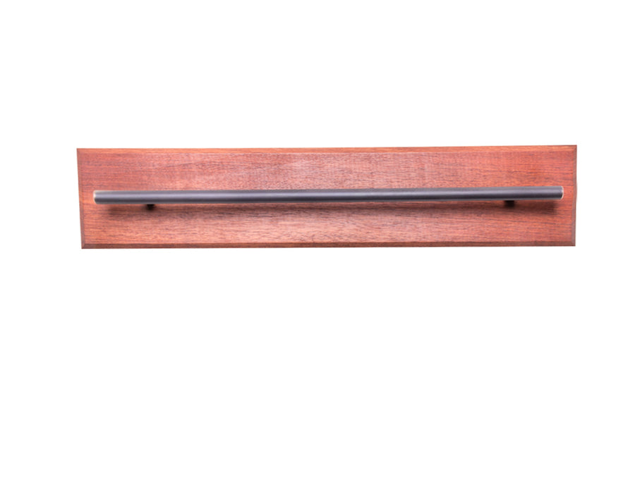 Bubinga Pocket Square and Tie Organizer - Dapper Woodworks